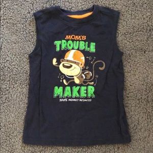 Jumping beans boys tank top 4T